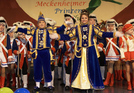 Meckenheimer Kinderprinzenpaar 2011: Timo I. und Racine I.