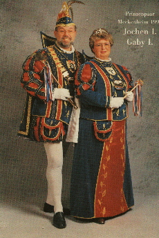 Meckenheimer Prinzenpaar 1993: Prinz Jochen I. & Prinzessin Gaby I.