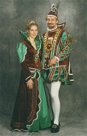 Meckenheimer Prinzenpaar 2000: Prinzessin Sandra I. & Prinz Dieter II.